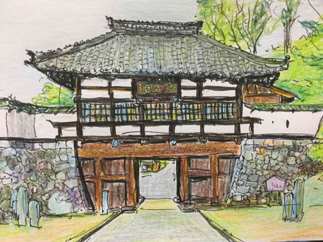 水彩:《江南韵，古镇景》